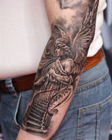 angel tattoo